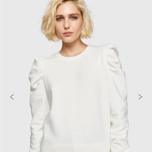 Rebecca Minkoff Puff Sleeve Sweatshirt